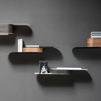 Mensola Snowboard in metallo e legno di Tonin Casa