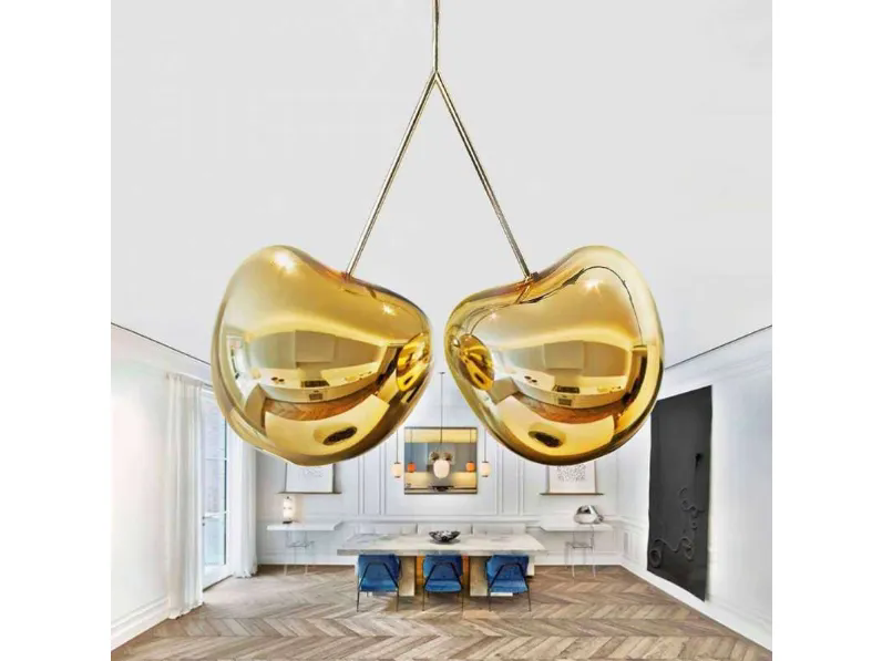 Lampada a sospensione Cherry Metal di Qeeboo