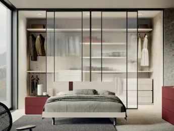 Rack System Cabina Armadio laccata