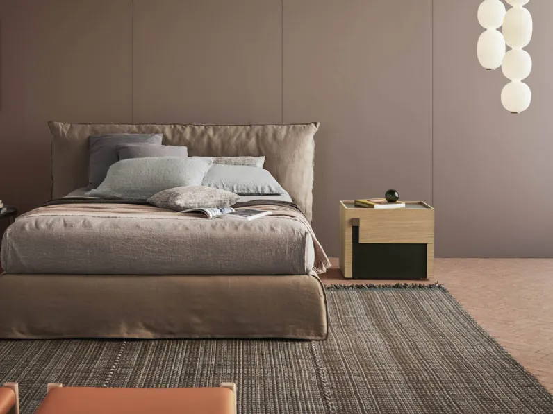 Letto imbottito Piumotto di Pianca