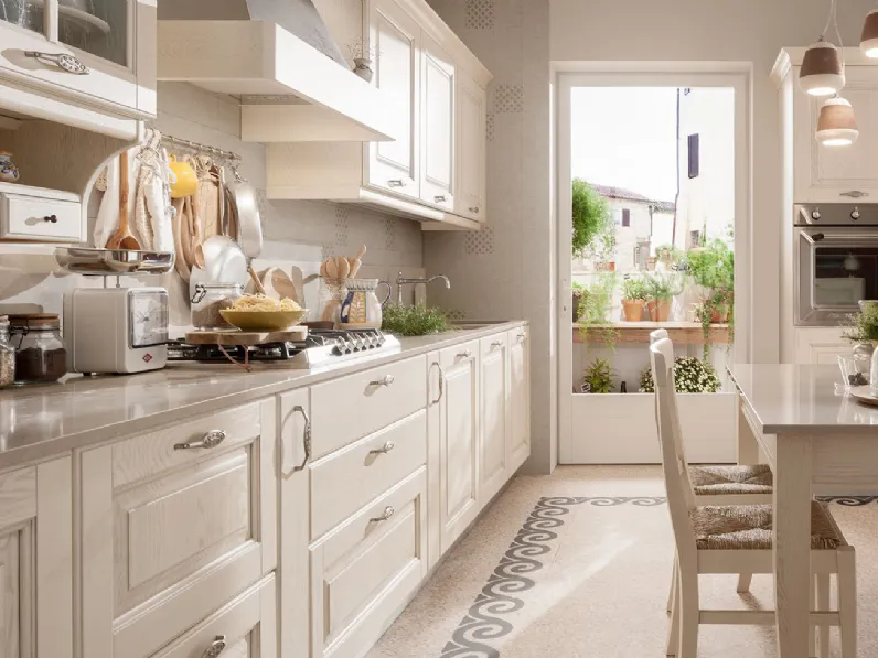 Cucina Classica ad angolo Memory 03 di Veneta Cucine