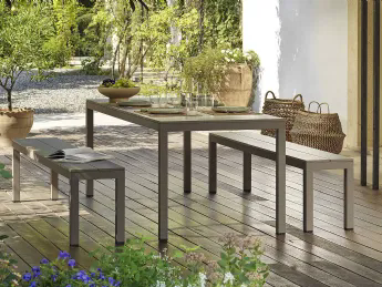 Set Rio Bench Alu