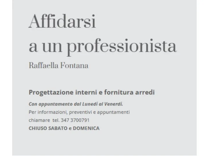 Fontana arreda di Raffaella Fontana 