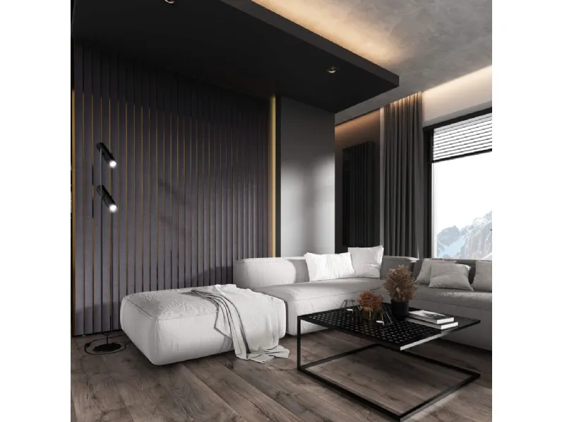 Boiserie Amber Anthracite di Lamelio