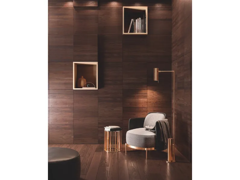 Boiserie Quadrata in Rovere Wengè di Garofoli