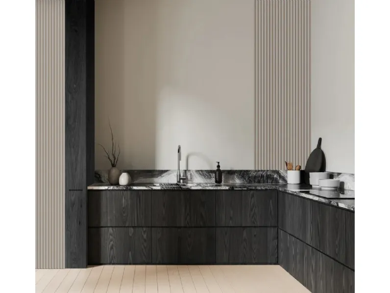 Boiserie Gresso Stone Grey di Lamelio