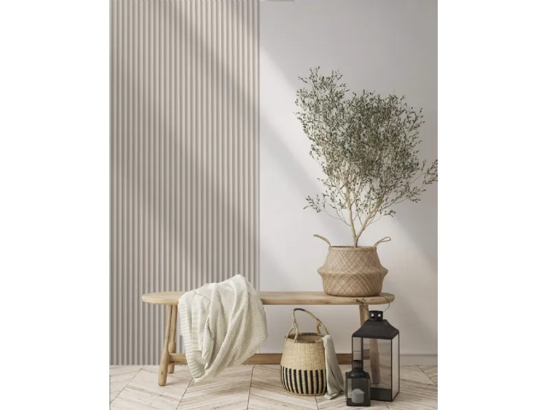 Boiserie Infinity Onda Cappuccino di Lamelio