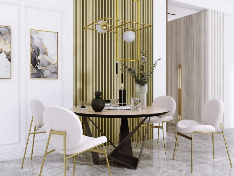 Boiserie Milo Gold di Lamelio