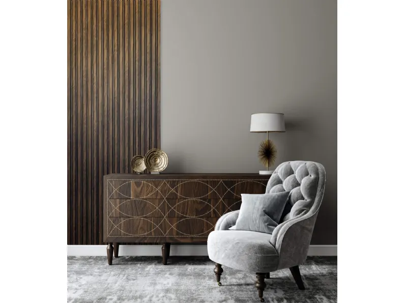 Boiserie Milo Walnut di Lamelio