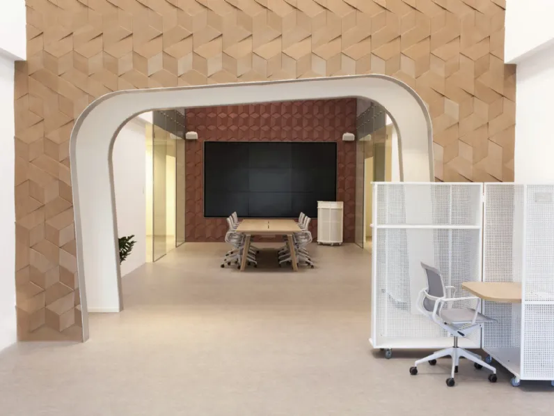 Boiserie Pannello Decorativo Modern W101 Trapezium di Orac Decor