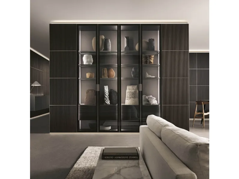 Boiserie Modulor Rovere Termotrattato di Rimadesio