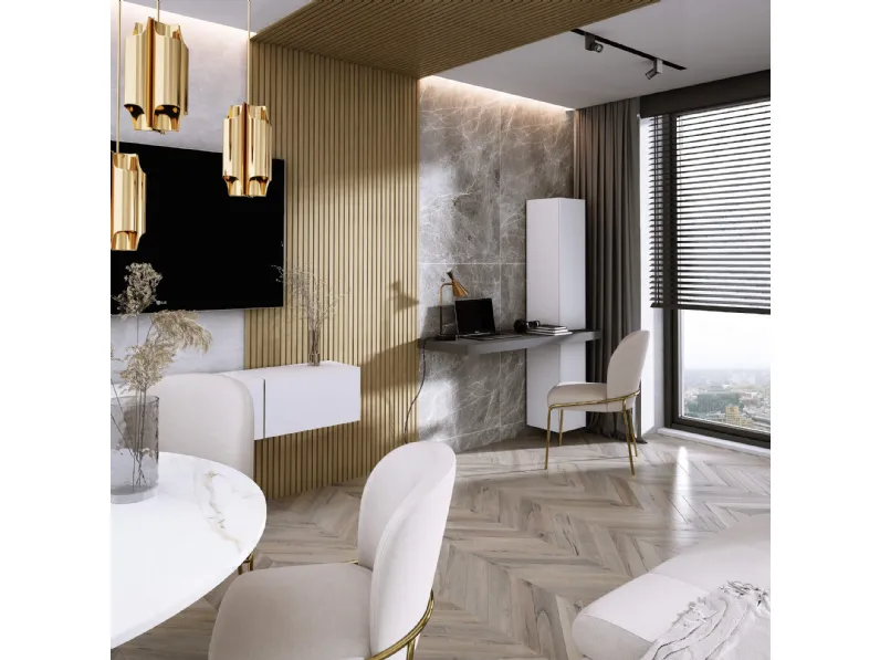 Boiserie Olmo Oak Gold di Lamelio