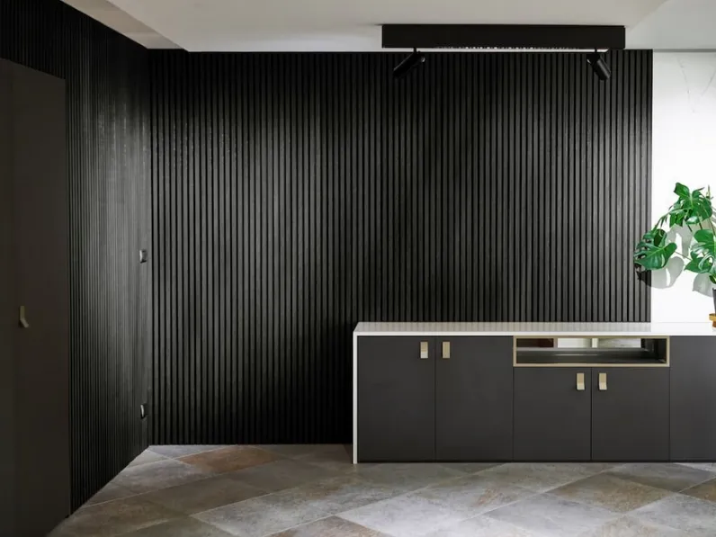 Boiserie Ultrashield Twix Classic Charcoal di Déco
