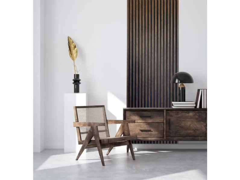 Boiserie Vasco Walnut di Lamelio