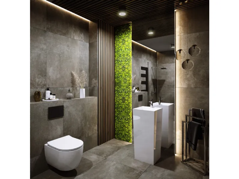 Boiserie Vasco Walnut di Lamelio