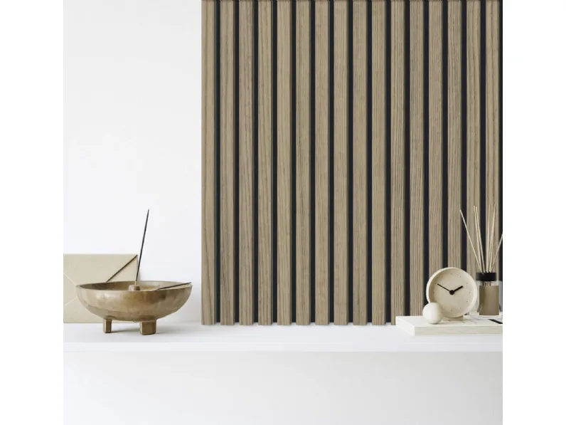 Boiserie Veneer Rustik Oak di Lamelio