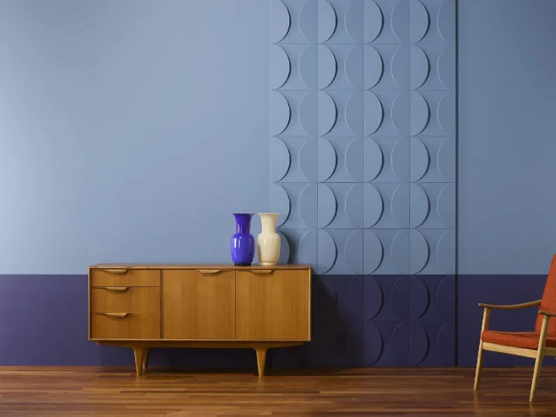 Boiserie Pannello Decorativo Modern W107 Circle di Orac Decor