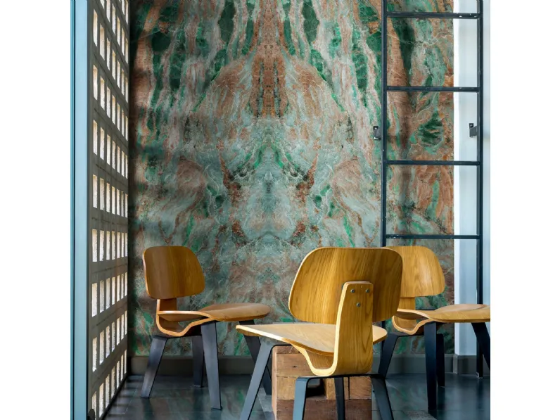 Carta da parati effetto pietra Amazzonia di Tecnografica