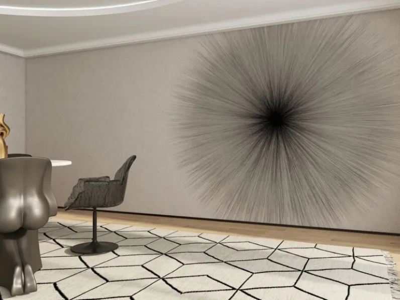 Carta da parati Essenza Bianca URK-02 di Momenti Casa