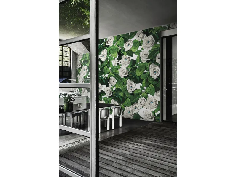 Carta da parati Eyes & Roses di London Art
