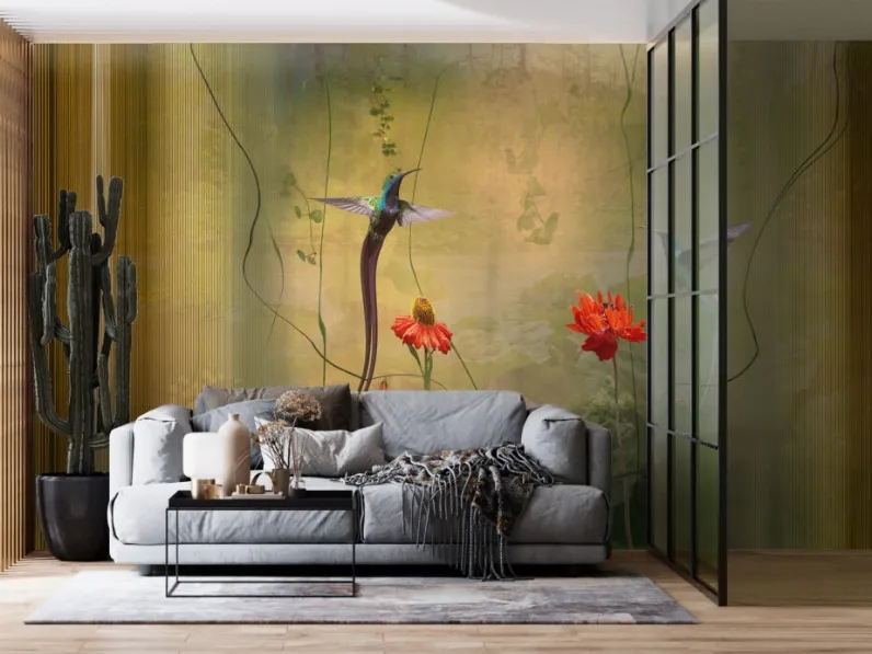 Carta da parati Fanciful di Migliorino