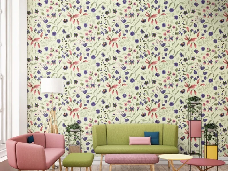 Carta da parati Fiordaliso di Larsen