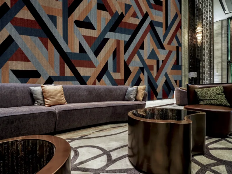 Carta da parati Geometric EMI-42 di Momenti Casa