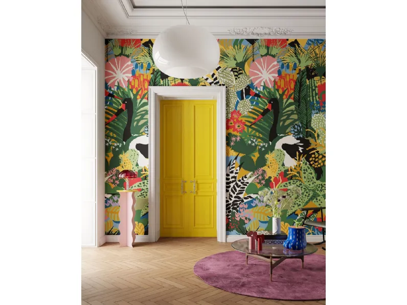 Carta da parati Giungo Bongo di Inkiostro Bianco