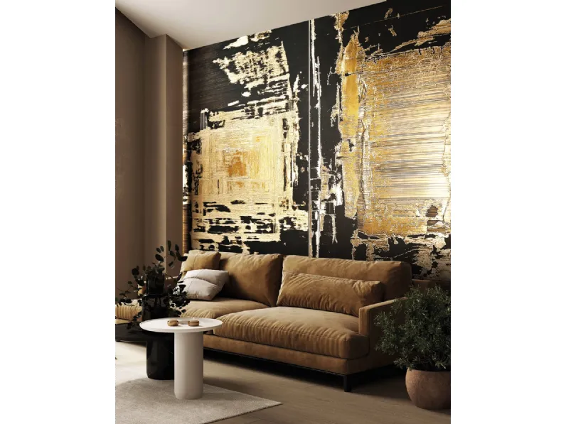 Carta da parati Gold Plaster di London Art