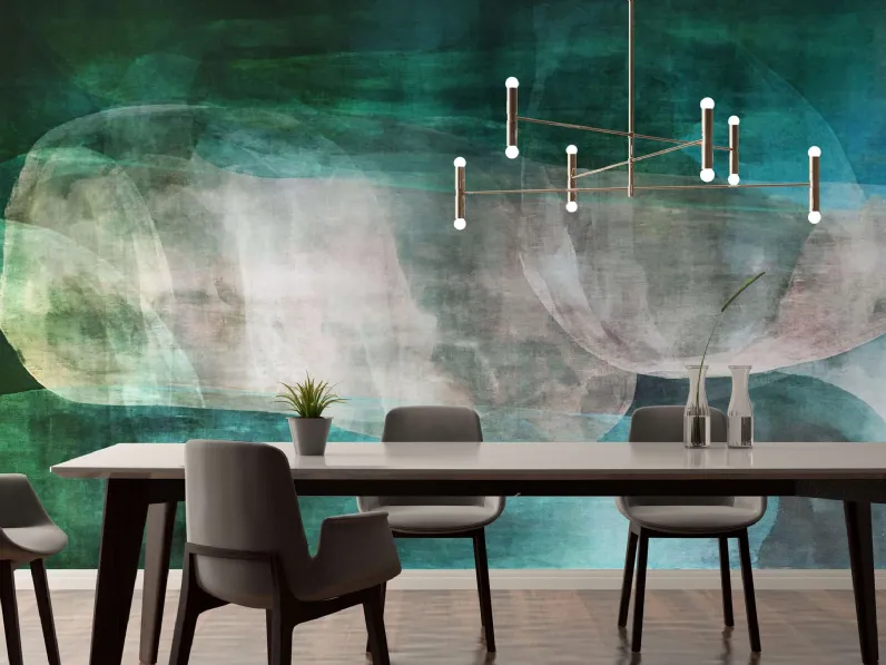 Carta da parati astratta Ipnotic di Migliorino