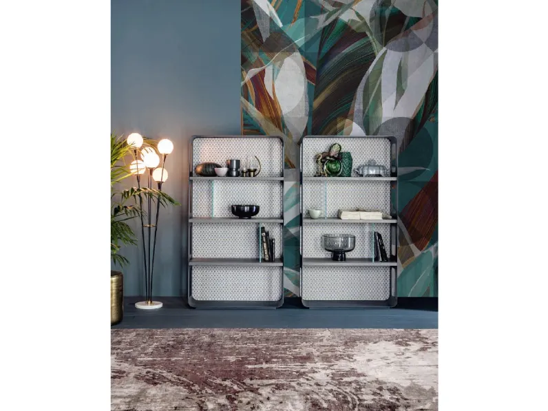 Carta da parati con intreccio di forme e colori di grande effetto Jungle Spots di Icon's