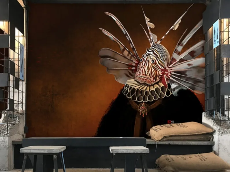 Carta da parati La Leonessa di Creativespace