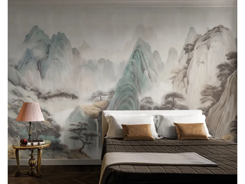 Carta da parati Les Rochers Mystiques di London Art