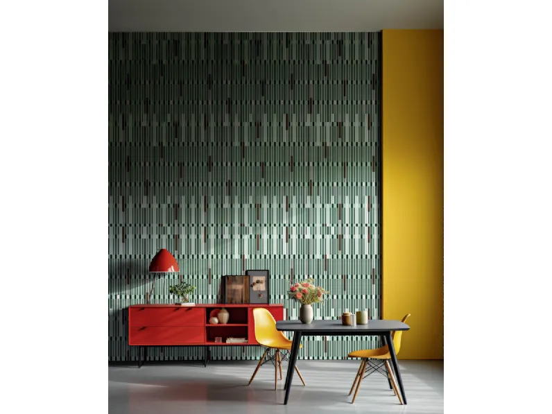 Carta da parati Linear di Spaghetti Wall