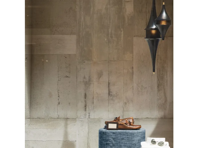 Carta da parati effetto legno Lom di Tecnografica