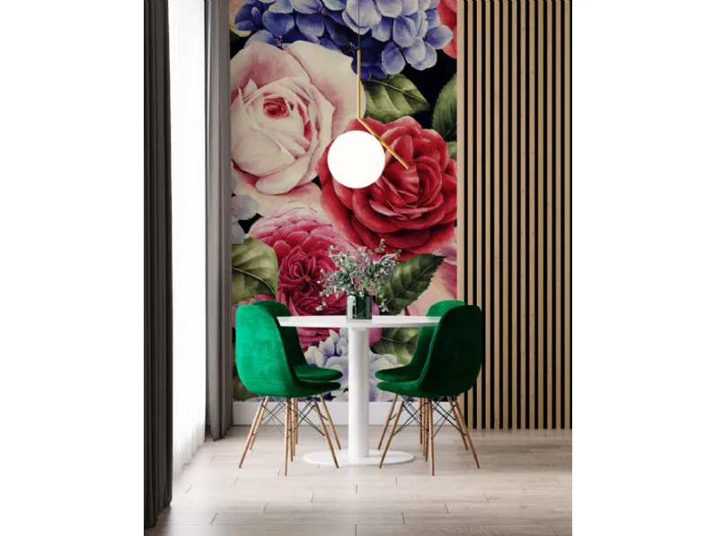 Carta da parati floreale Loving di Migliorino