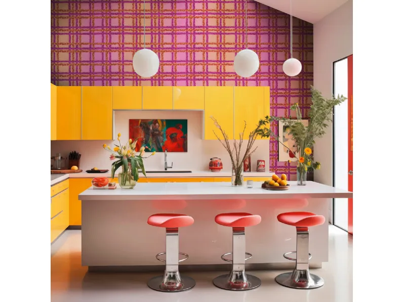 Carta da parati Making Knots di Spaghetti Wall