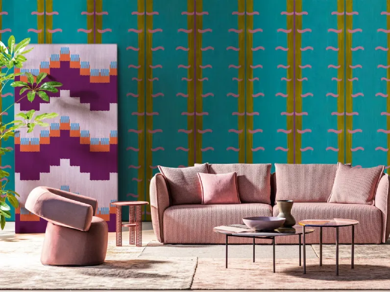 Carta da parati Motus di Spaghetti Wall