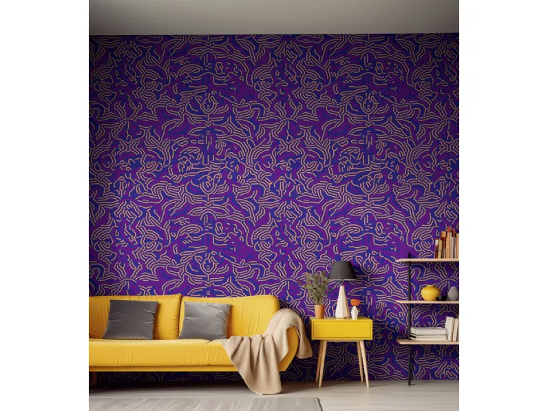 Carta da parati Organic di Spaghetti Wall