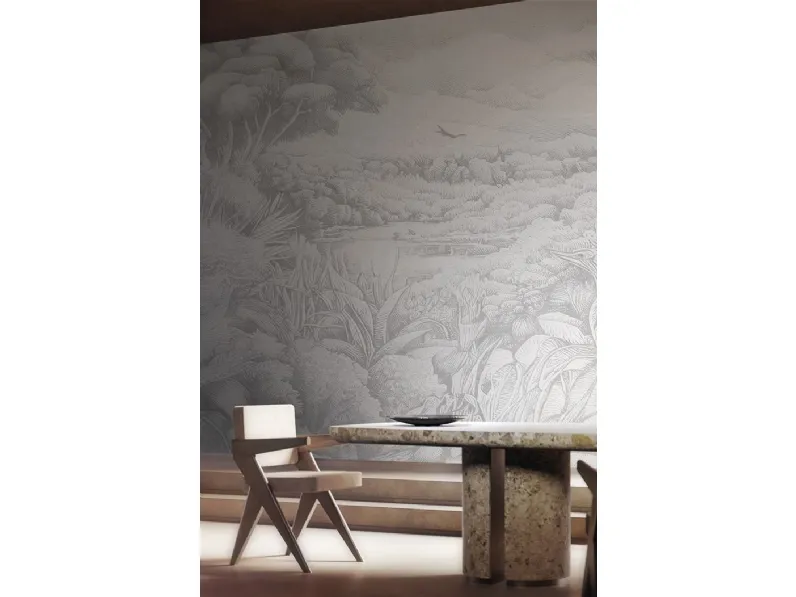 Carta da parati Over the Hills and Far Away di London Art