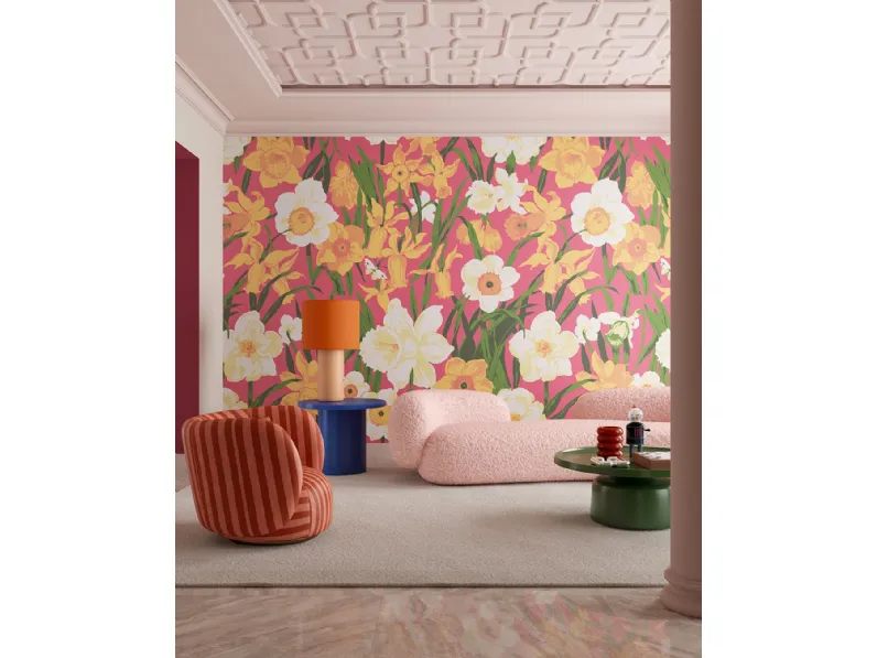 Carta da parati Sanseverina di Inkiostro Bianco