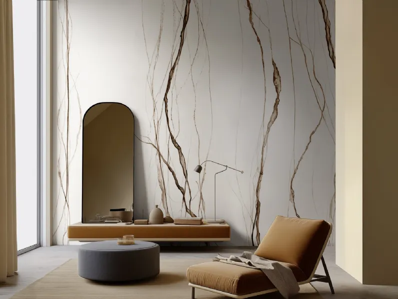 Carta da parati Silk Shadow di Spaghetti Wall