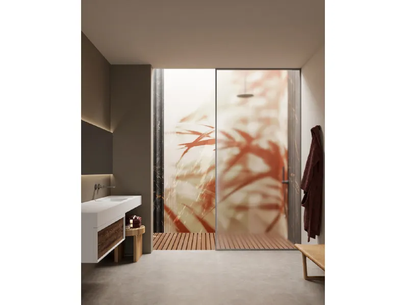 Carta da parati Stoneglass Inkiostro Bianco