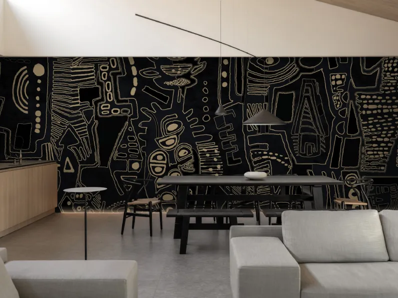 Carta da parati The Outline di Daisy James