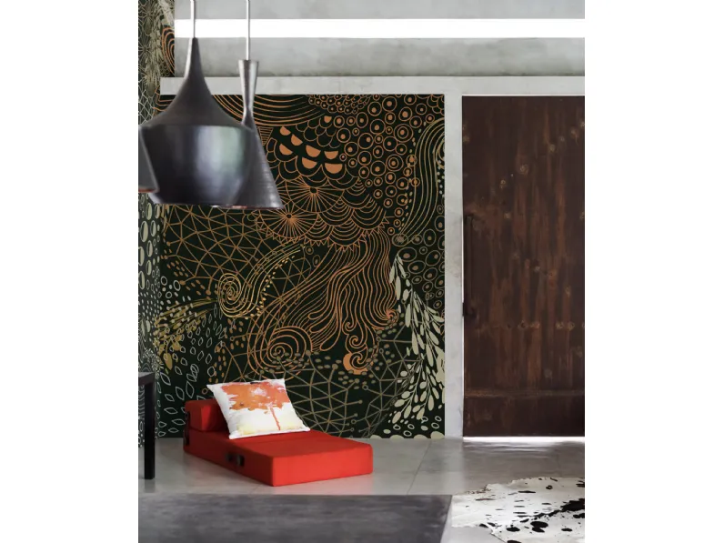 Carta da parati The Tribe Pattern No1 di Daisy James