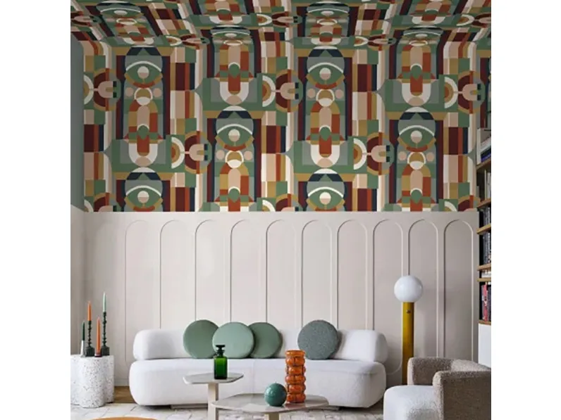 Carta da parati Vitrail di Larsen