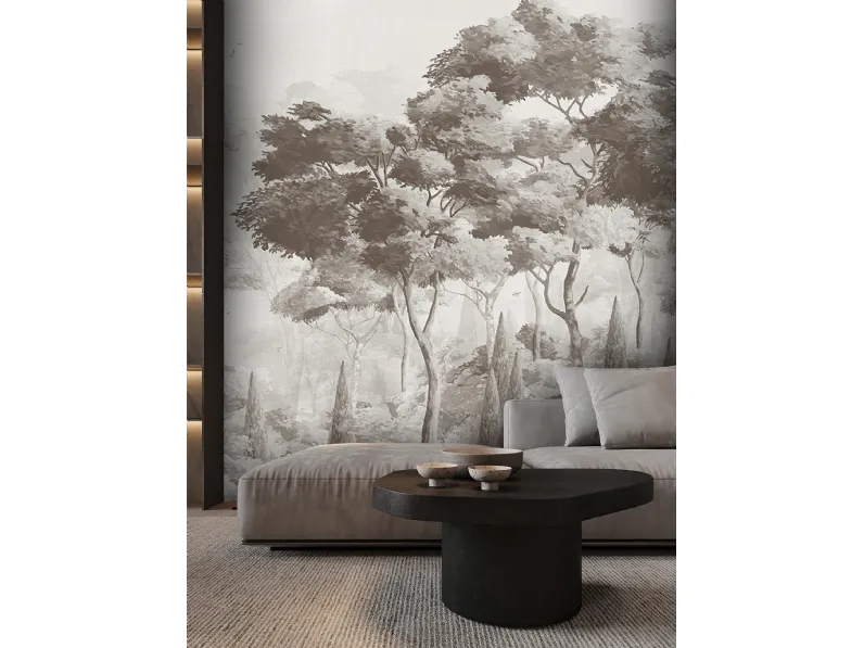 Carta da parati Wallpainting Tree di Adriani e Rossi