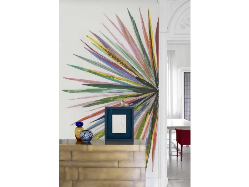 Carta da parati dai colori vivaci Watashi No Ai di Wall&Decò