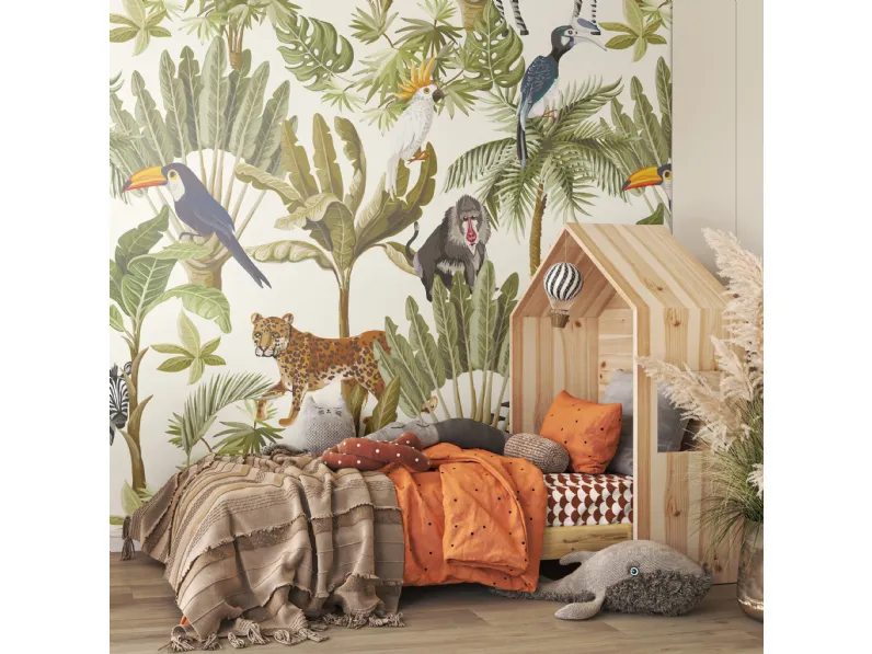 Carta da parati Wildlife di Pintdecor