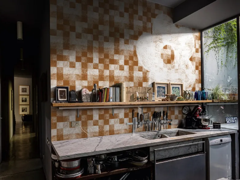 Carta da parati Yarn di Spaghetti Wall